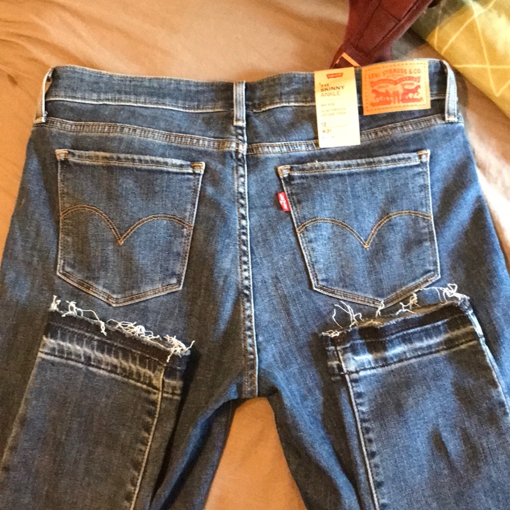 Levi's skinny ankle